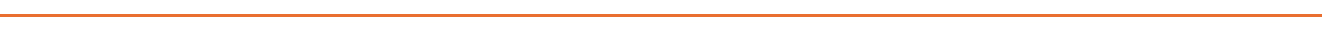 Orange Divider Line