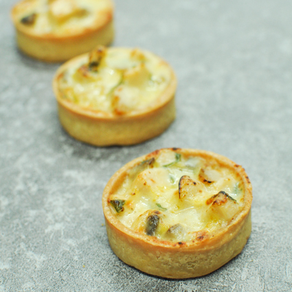 Mustard Mushroom Tart