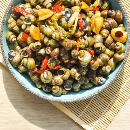 Stir-fried River Snails