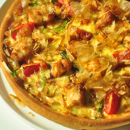 Sichuan Spicy Chicken Pizza
