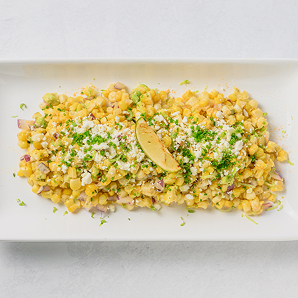 Elotes corn salad