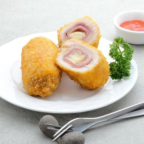 Cordon Bleu En Salsa De Queso