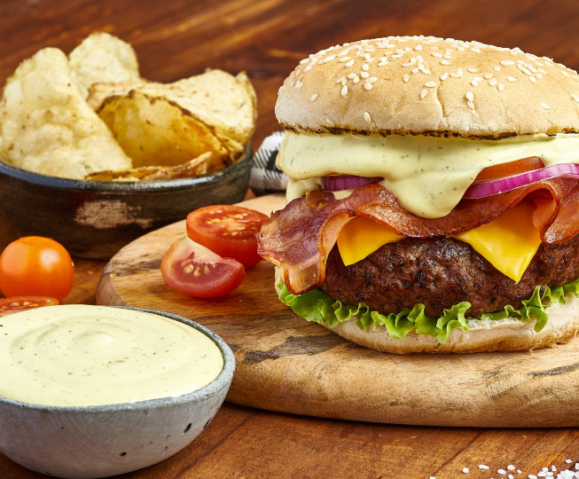 Custom Culinary Brasilia Hamburger Recipe Image