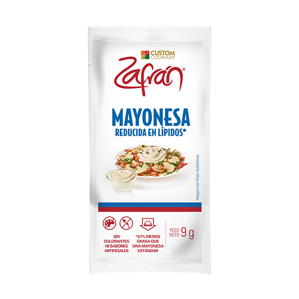 Mayonesa Reducida en Lípidos®  Portion Pack (200 unidades de 9 gramos por caja)