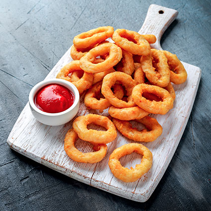 Camarones tempura con Batter 