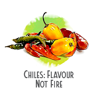 Chiles Flavour Not Fire