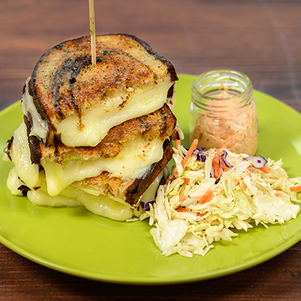 Sandwich suprême au fromage fondu