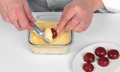 Preparation Step 1– Ice-Cream Balls 