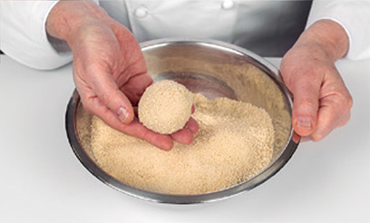 Preparation Step 4– Ice-Cream Balls 