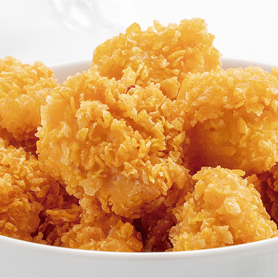 Knusprige Cornflakes-Hähnchen-Nuggets