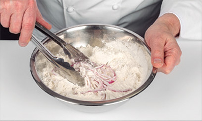 Preparation Step 2 - Onion Bhaji