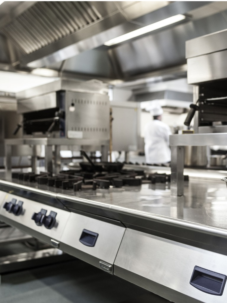 Industrial Kitchen Scene