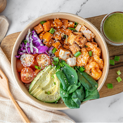 Surf & Turf Spicy Power Bowl