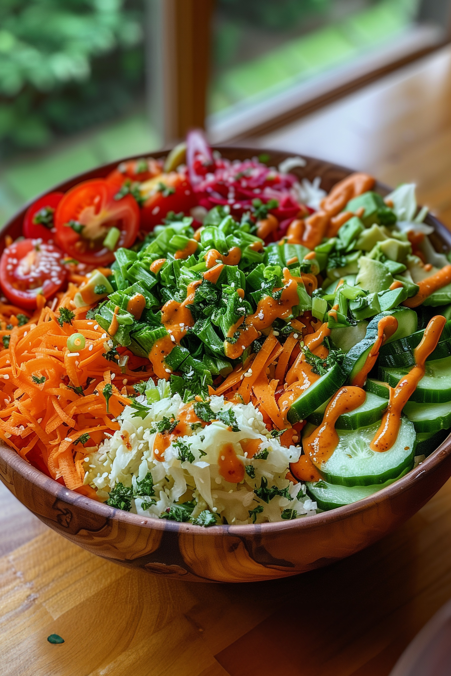 Ensalada Probiótica del Huerto