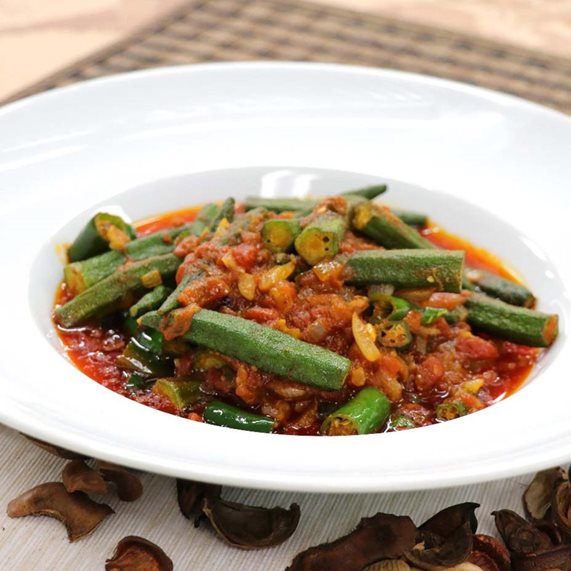 Bamya Syrian style Okra Stew