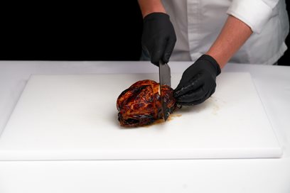 Preparation Step 5 – Cut the chicken