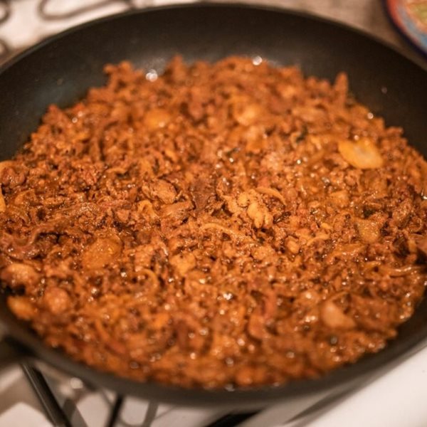 Panne cook de costilla en salsa