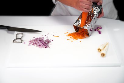 Preparation Step 2 – Grate Vegetables