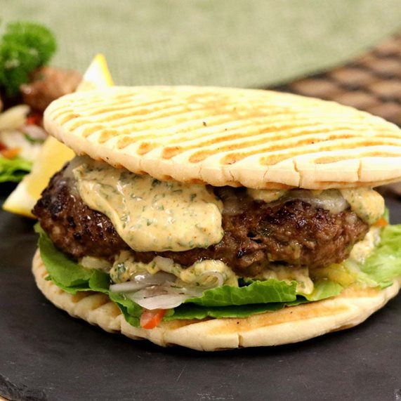 Beef Kebab Burger